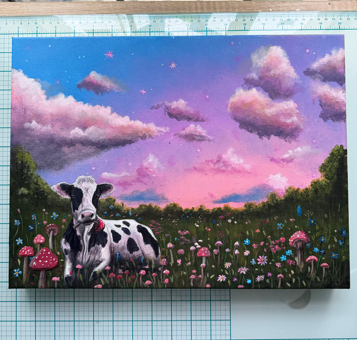 Peaceful Cow π