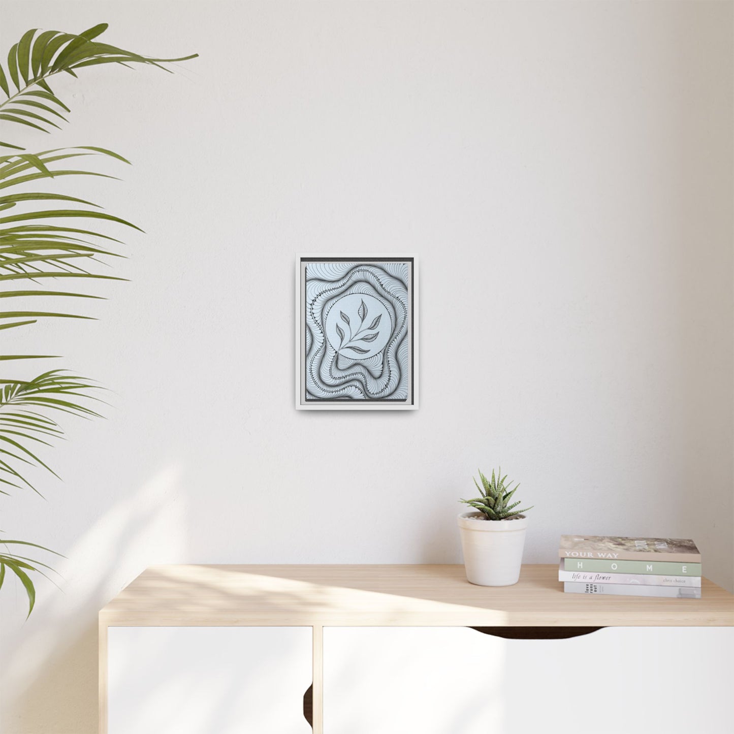 Matte Canvas, Framed (Multi-color)