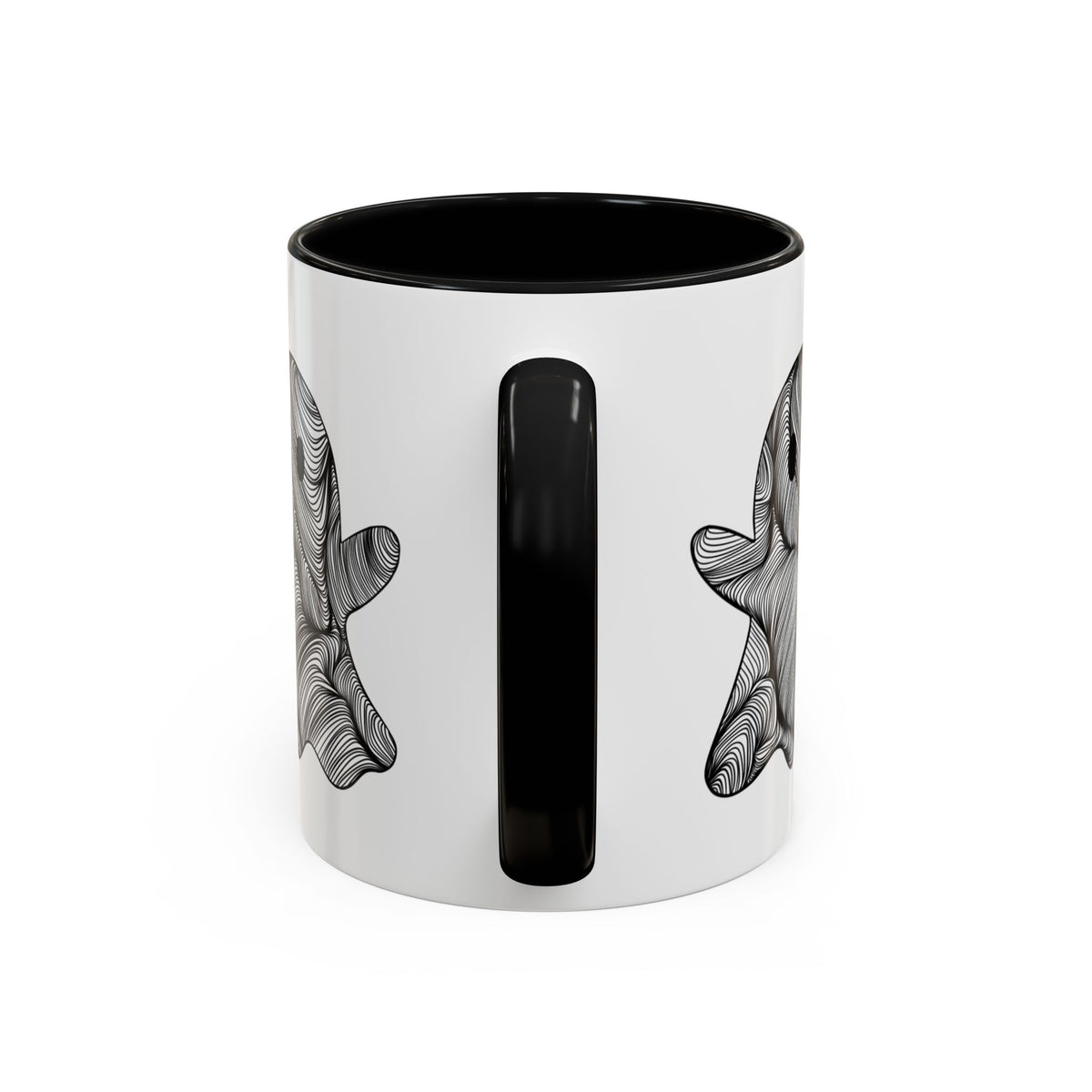 Ghost Doodle Coffee Mug (11, 15oz)