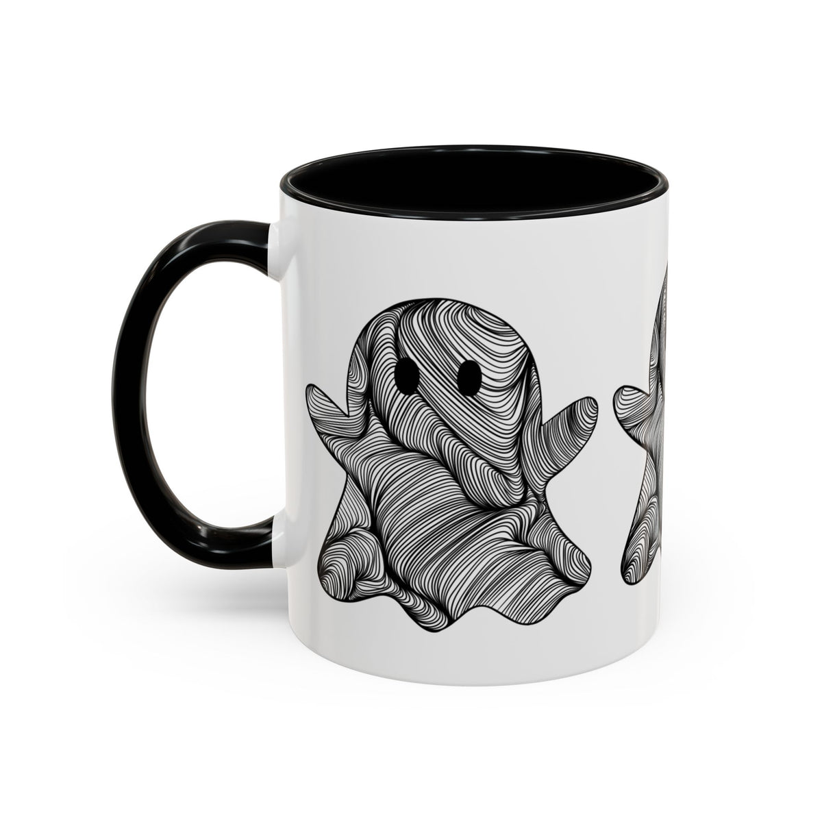 Ghost Doodle Coffee Mug (11, 15oz)
