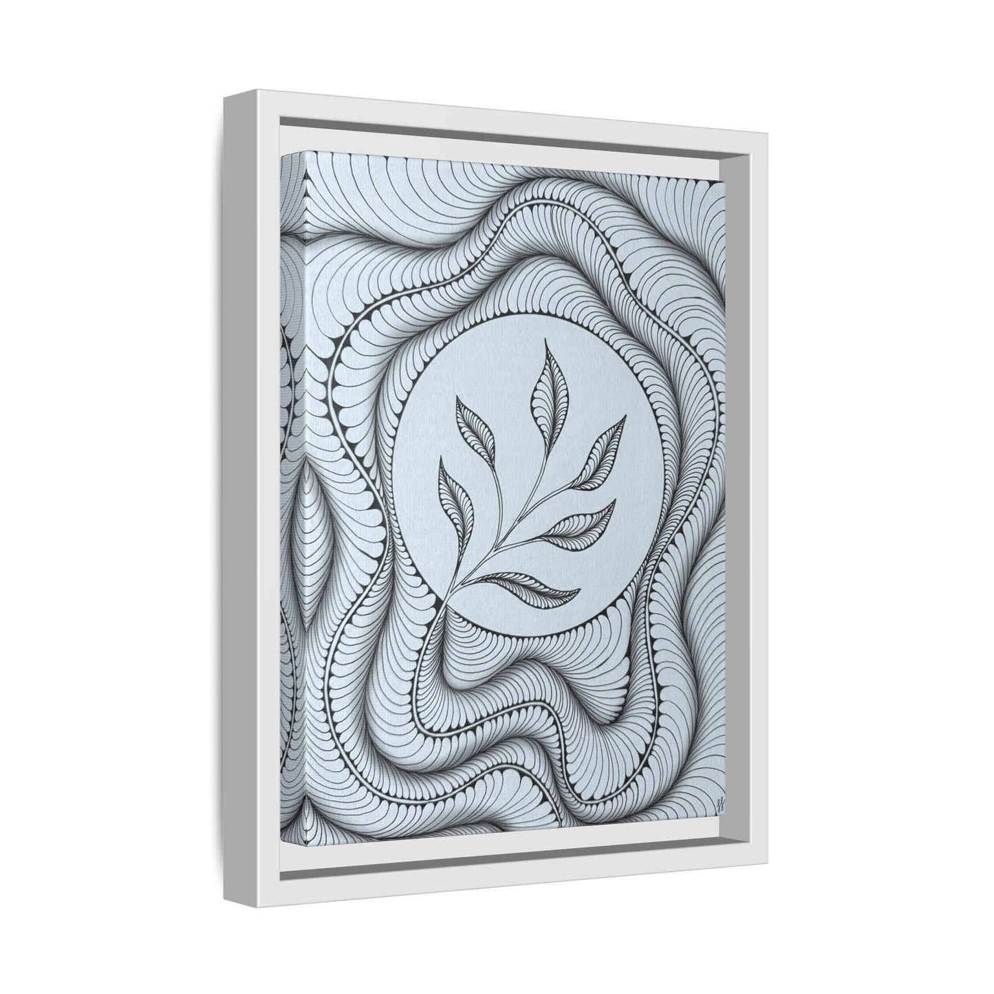 Matte Canvas, Framed (Multi-color)