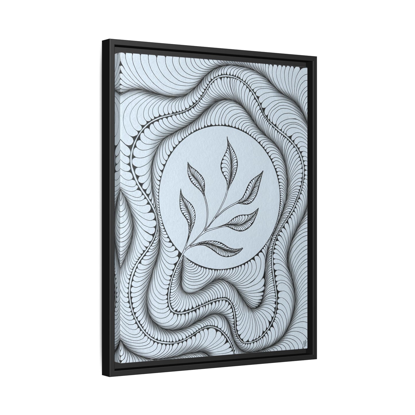 Matte Canvas, Framed (Multi-color)