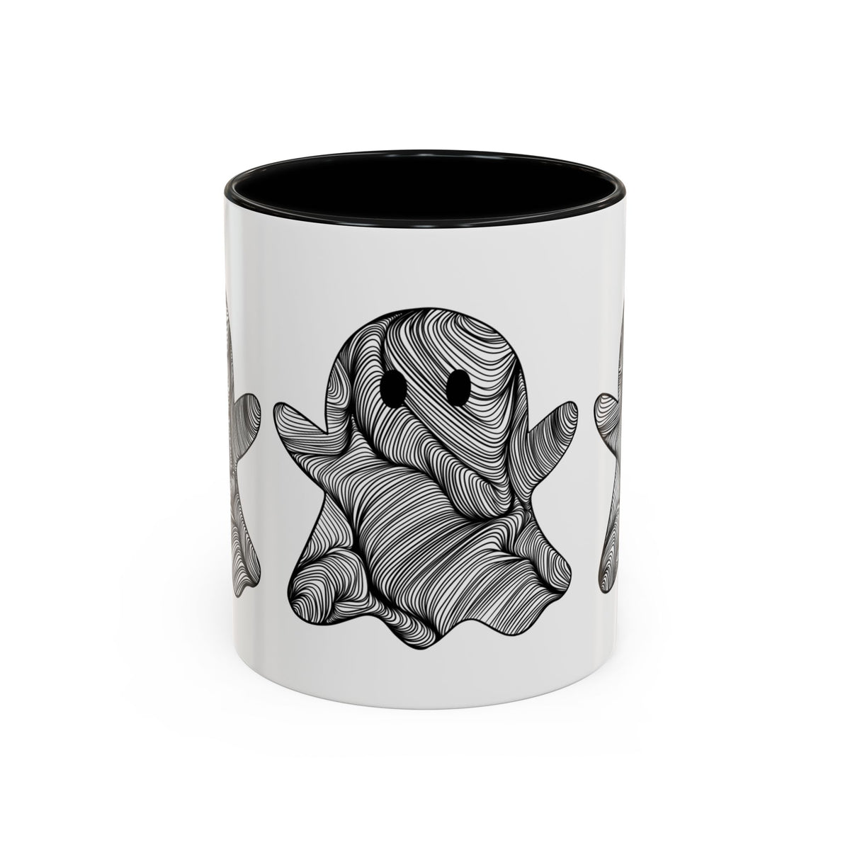 Ghost Doodle Coffee Mug (11, 15oz)