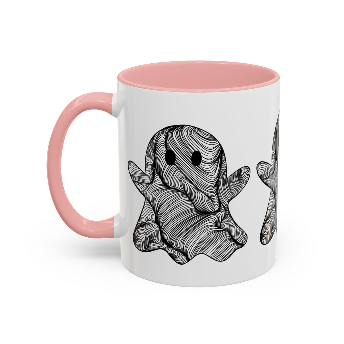 Ghost Doodle Coffee Mug (11, 15oz)