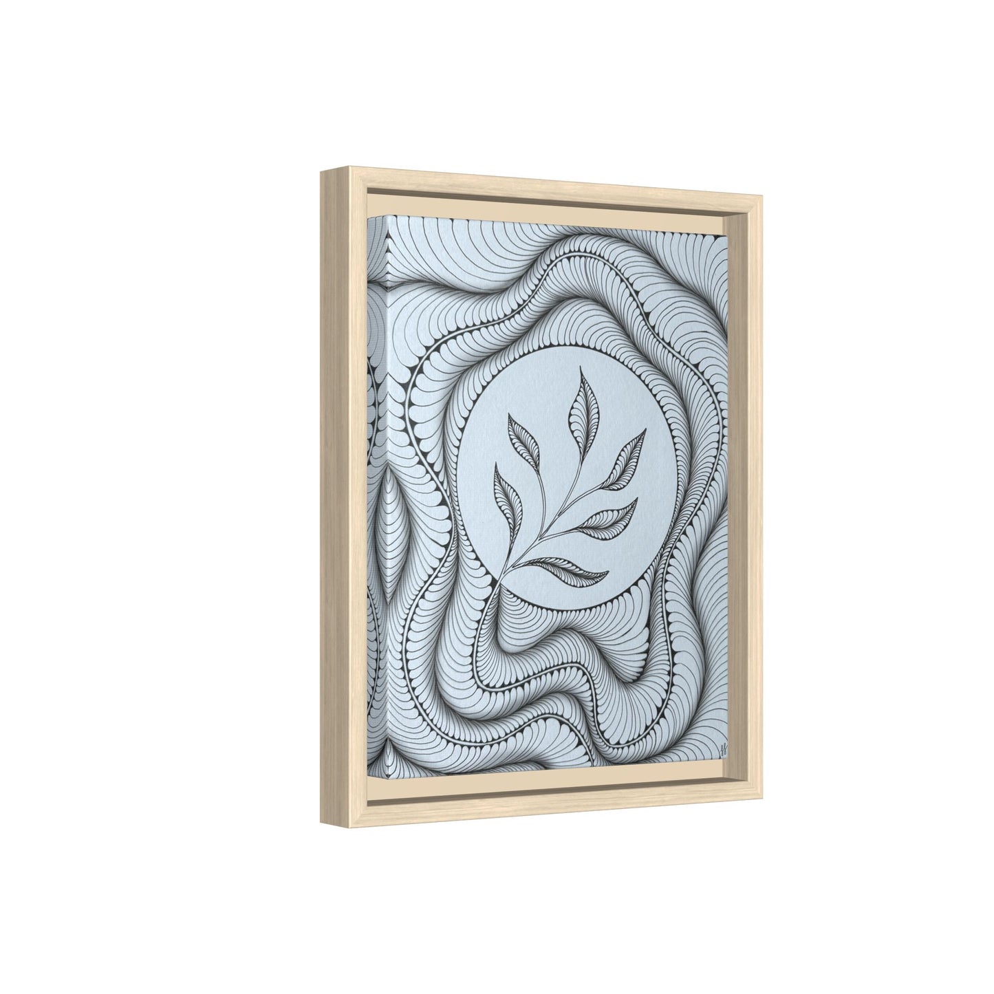 Matte Canvas, Framed (Multi-color)