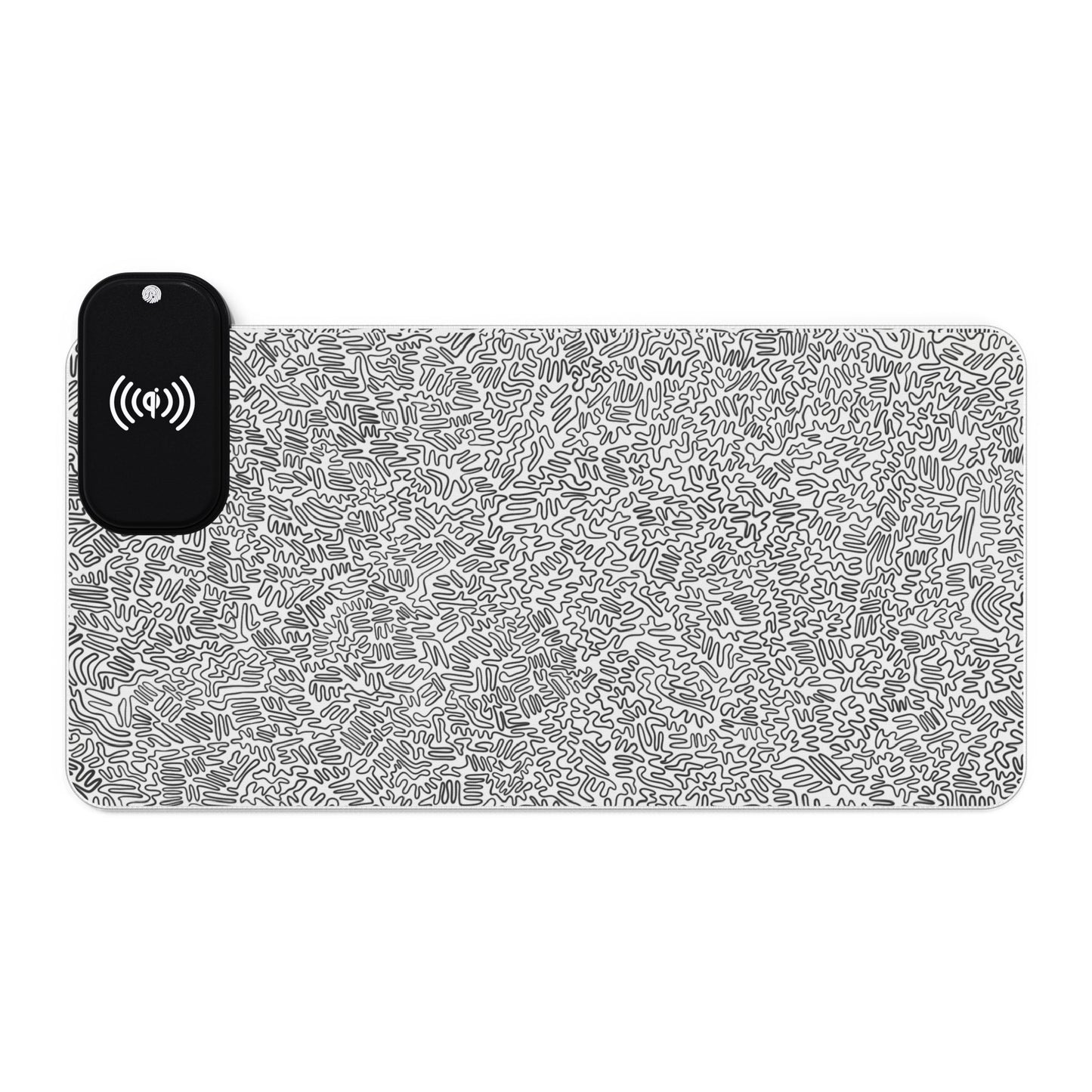 LED Gaming Mouse Pad, Wireless Charging
