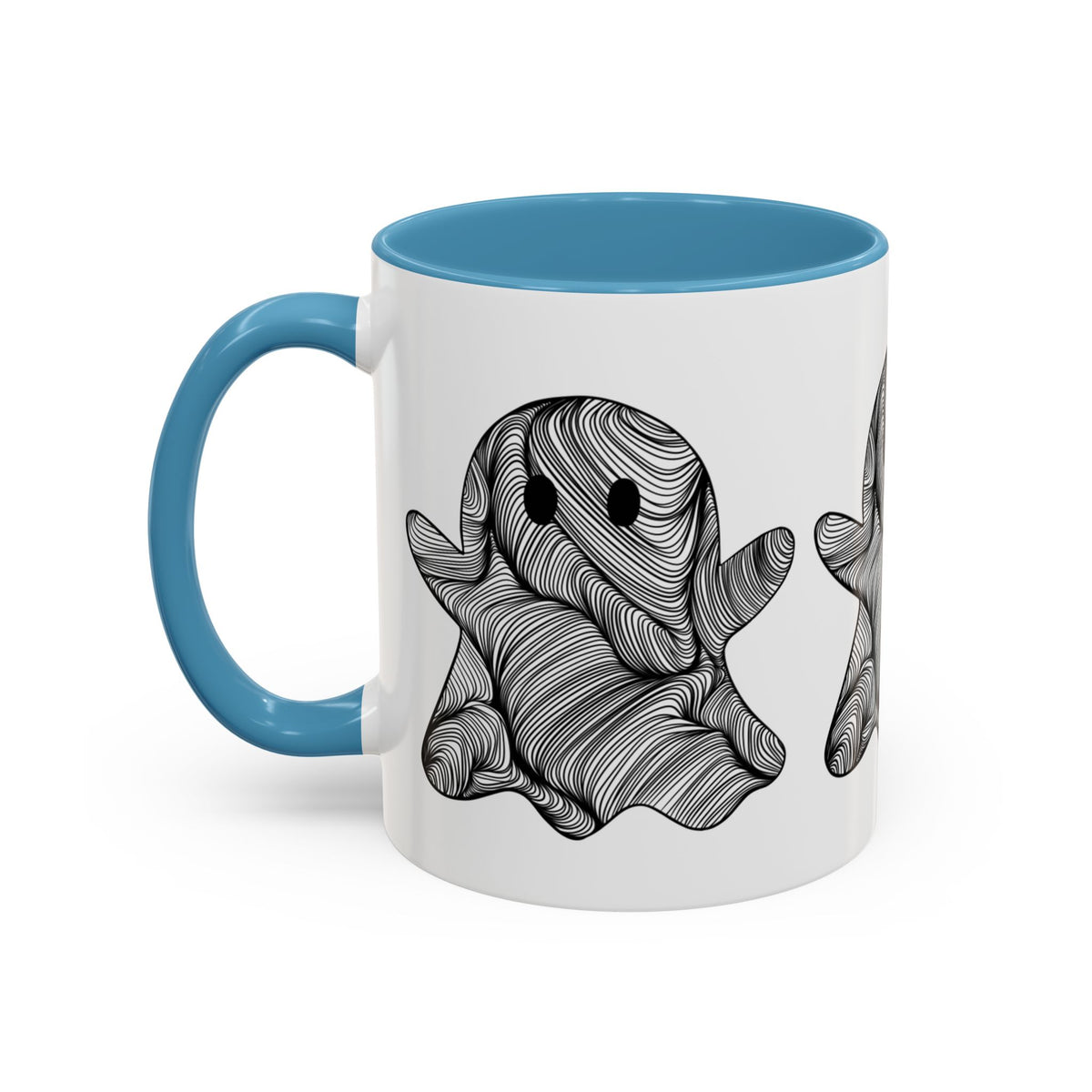 Ghost Doodle Coffee Mug (11, 15oz)