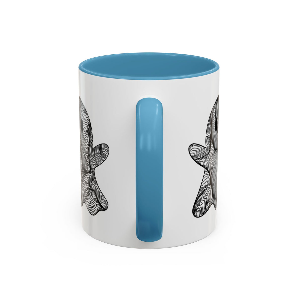 Ghost Doodle Coffee Mug (11, 15oz)