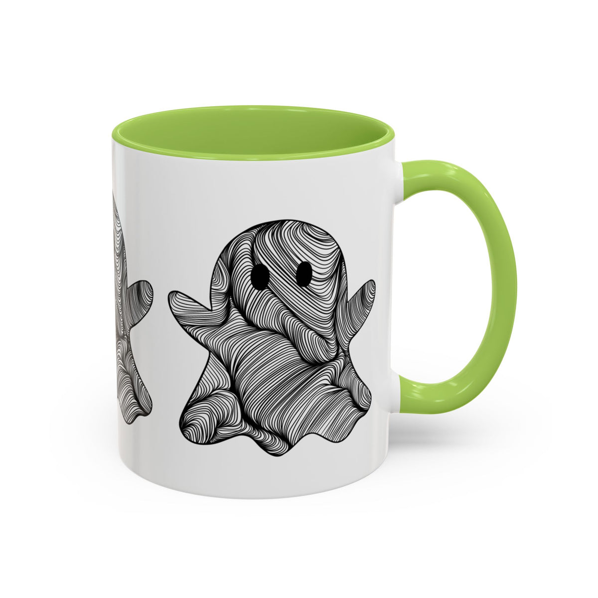 Ghost Doodle Coffee Mug (11, 15oz)
