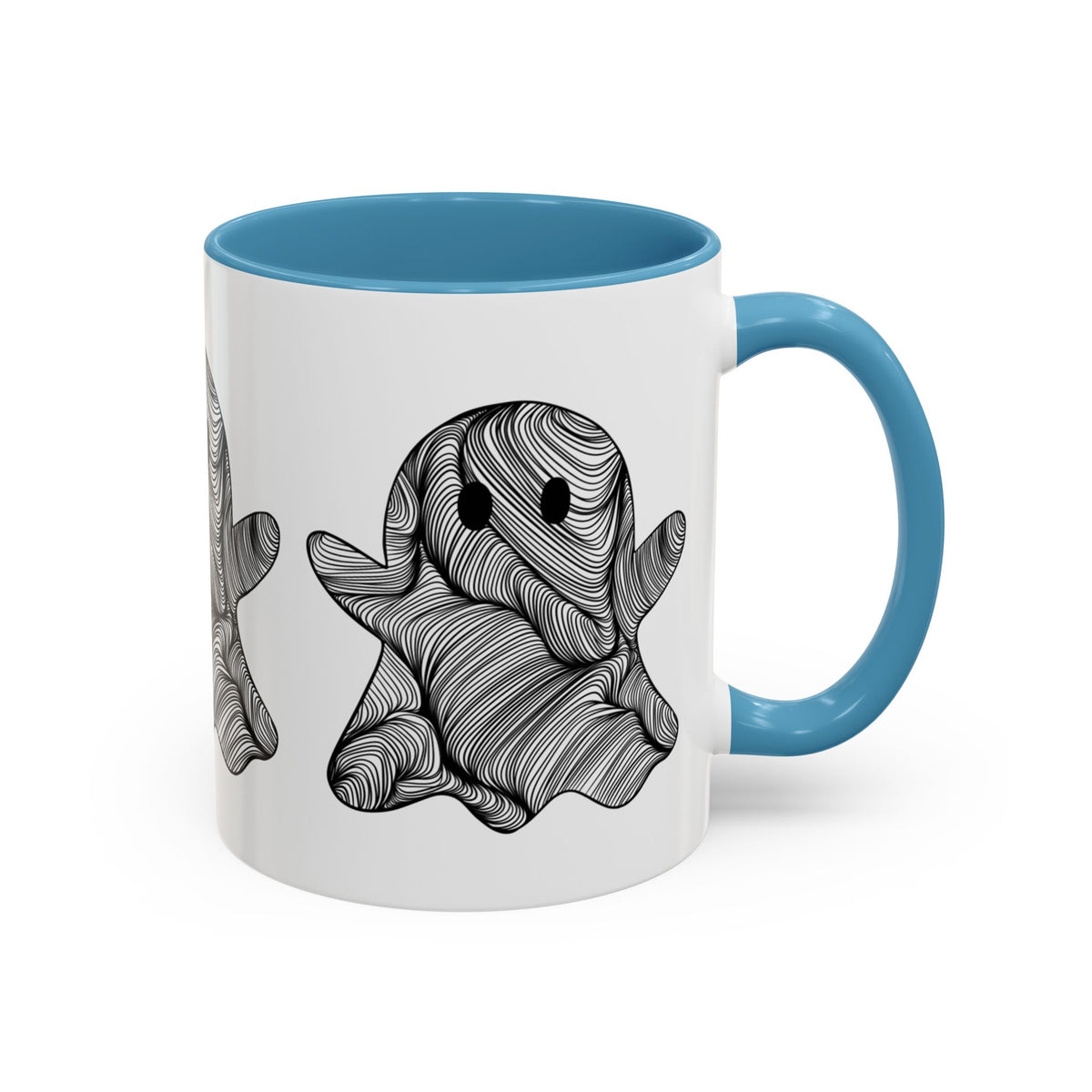 Ghost Doodle Coffee Mug (11, 15oz)