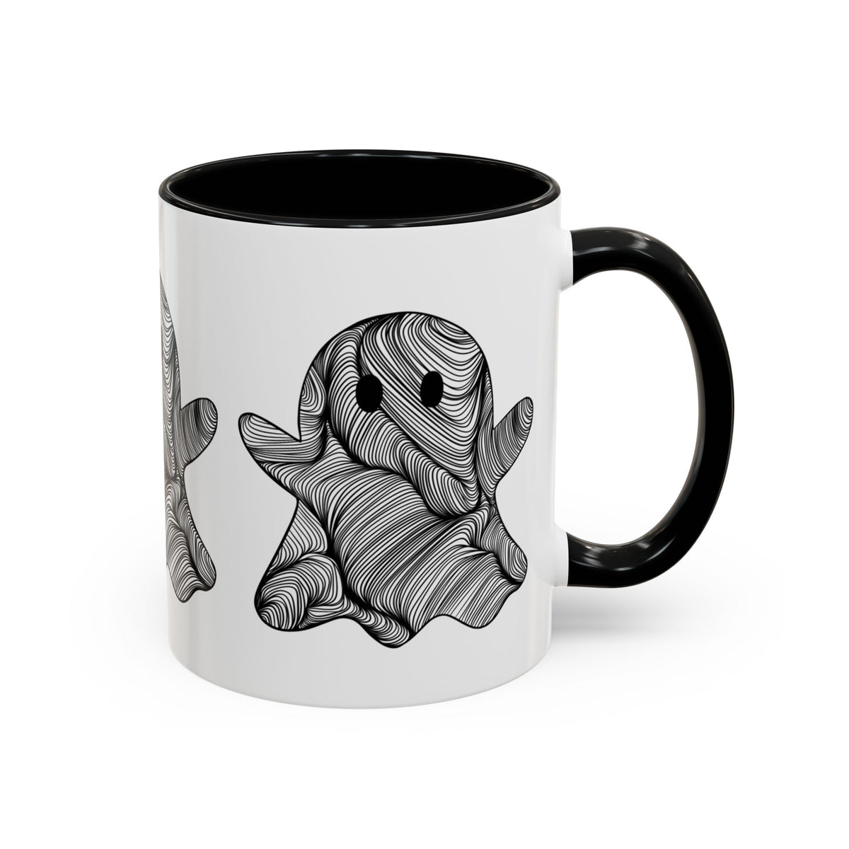 Ghost Doodle Coffee Mug (11, 15oz)