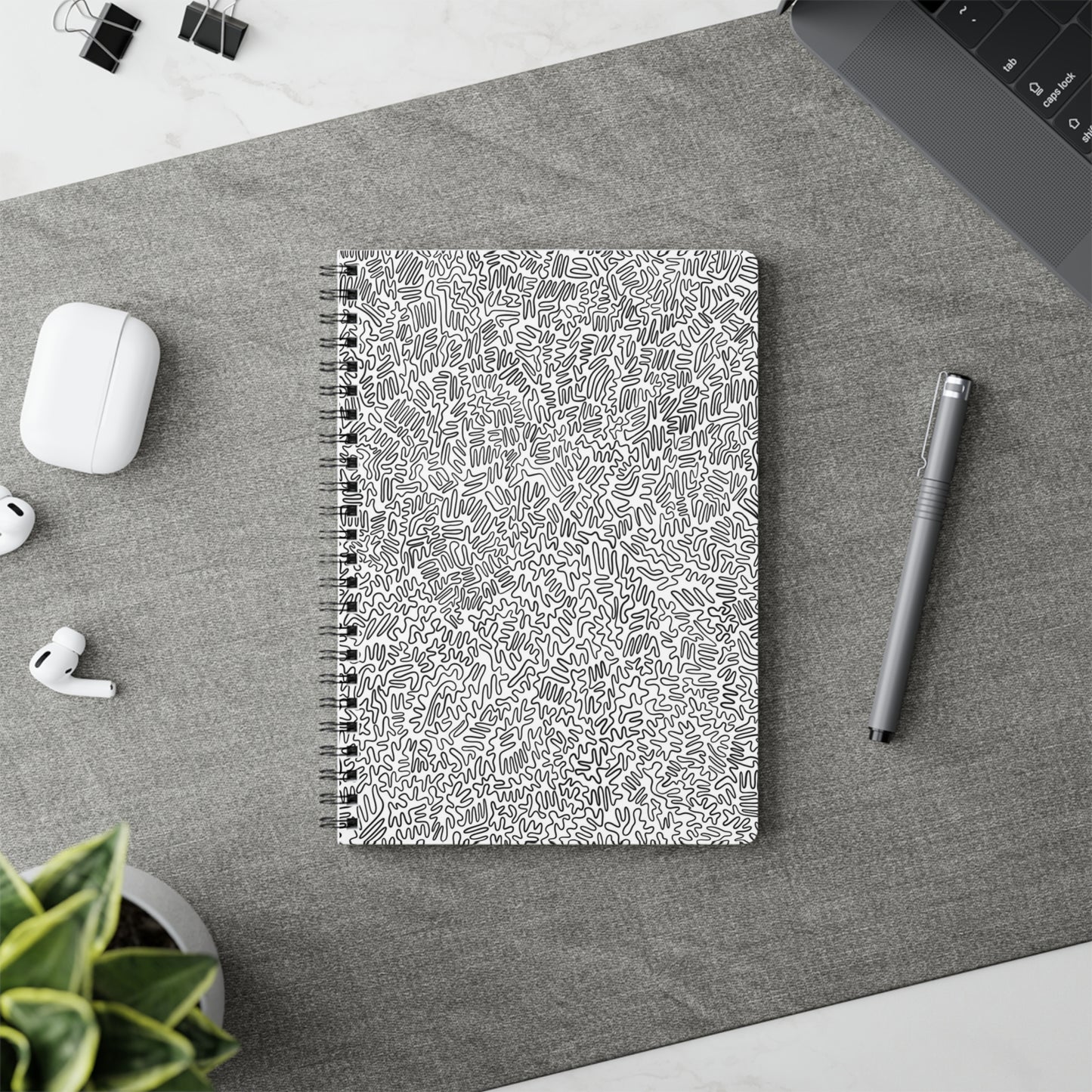 Wirobound Softcover Notebook, A5