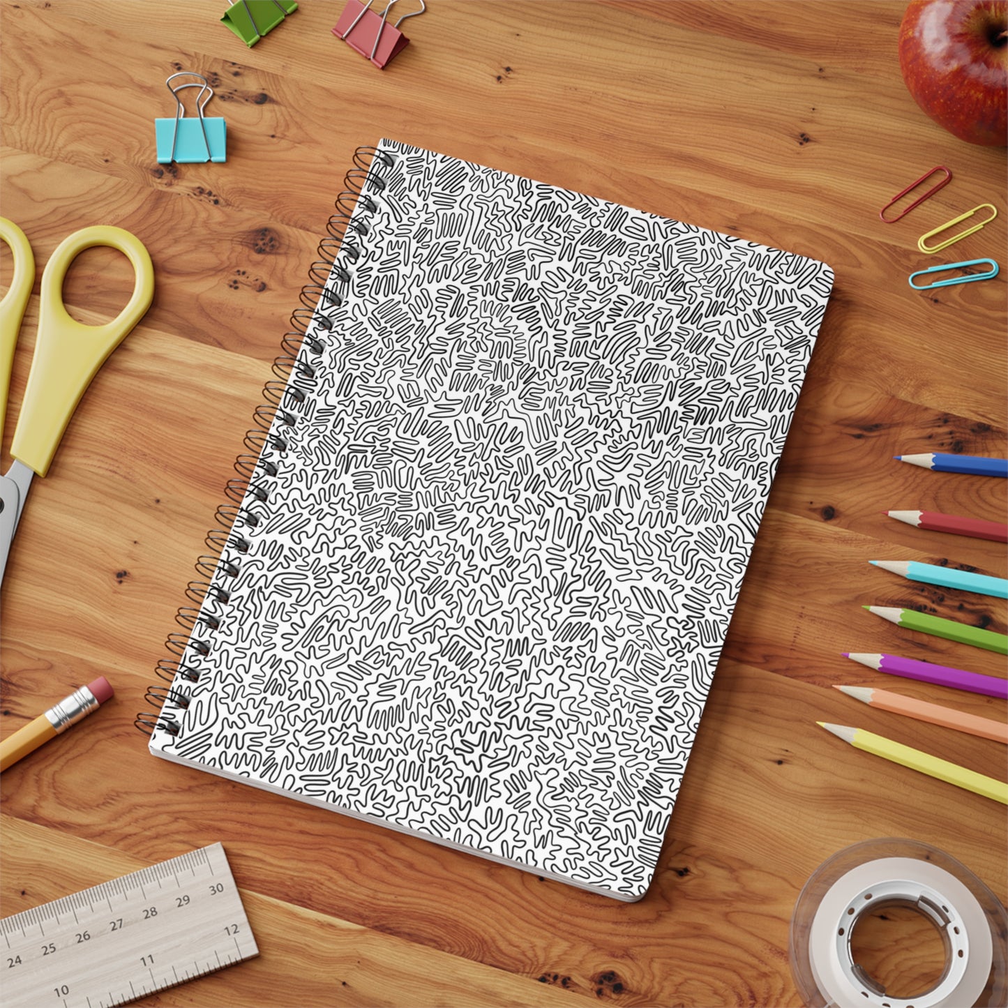 Wirobound Softcover Notebook, A5