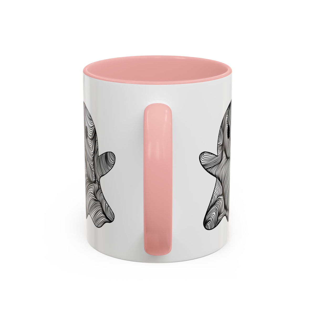Ghost Doodle Coffee Mug (11, 15oz)