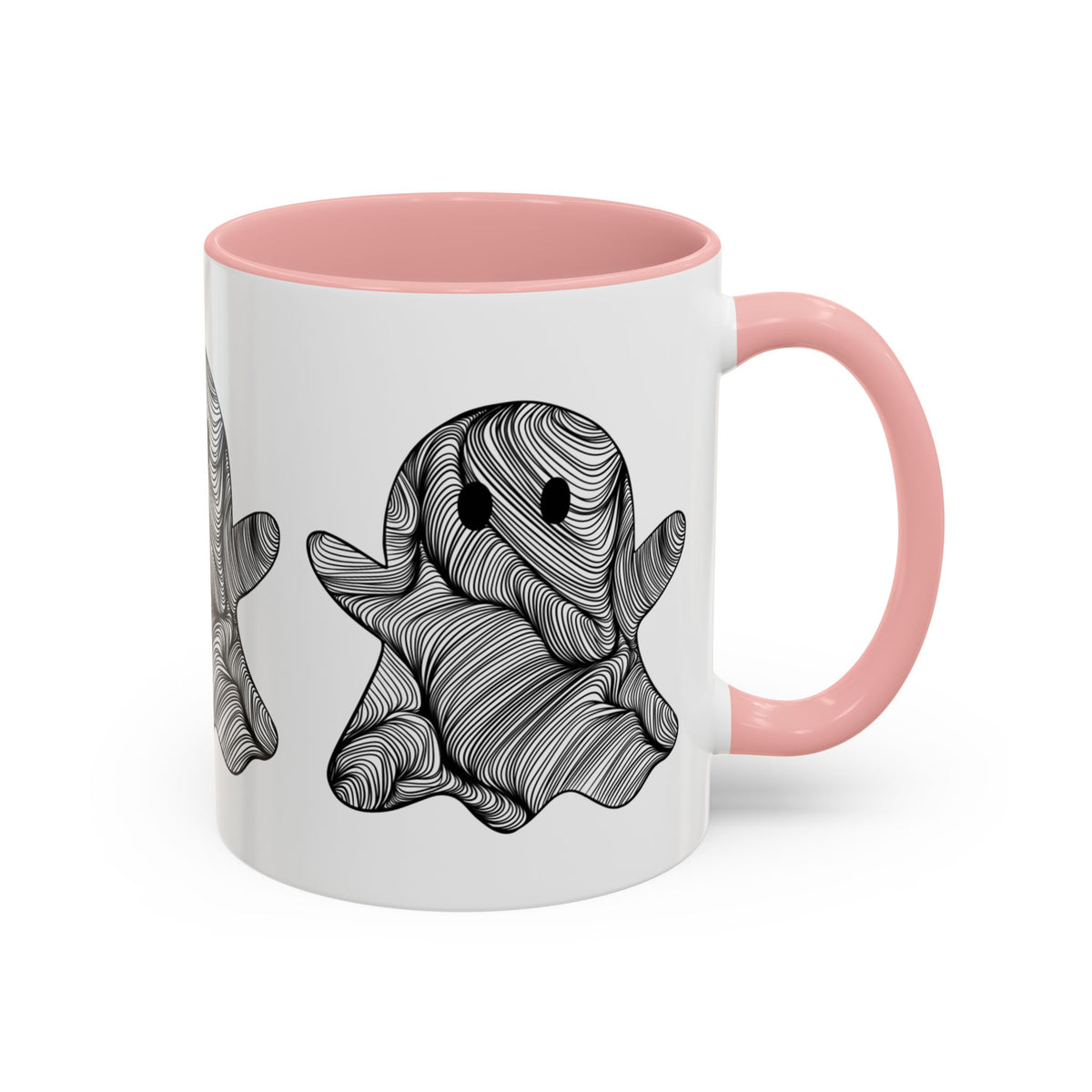 Ghost Doodle Coffee Mug (11, 15oz)