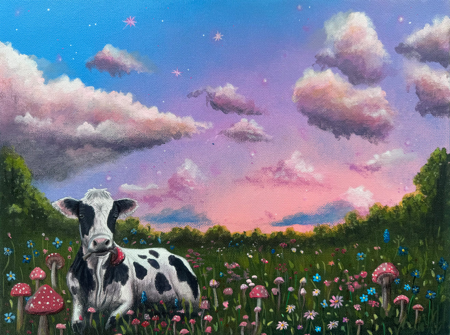 Peaceful Cow 🍄