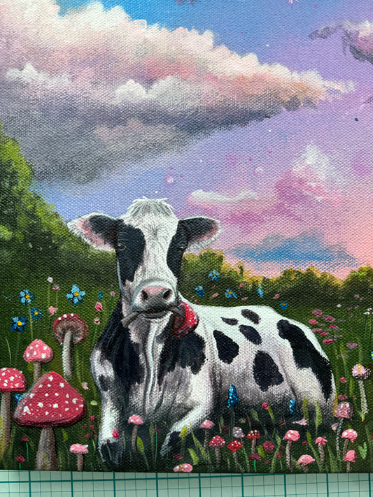 Peaceful Cow 🍄
