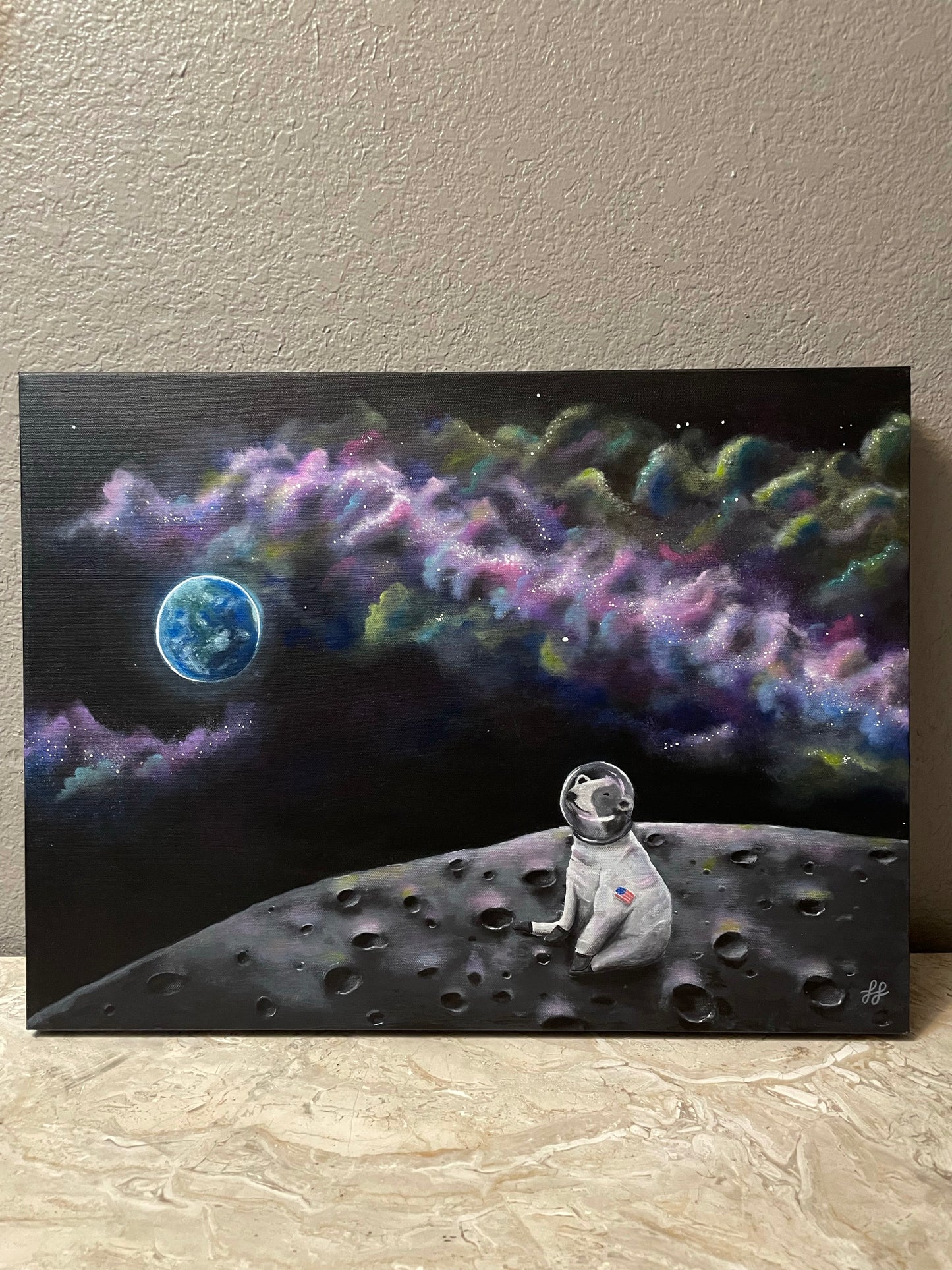 Cow on the Moon